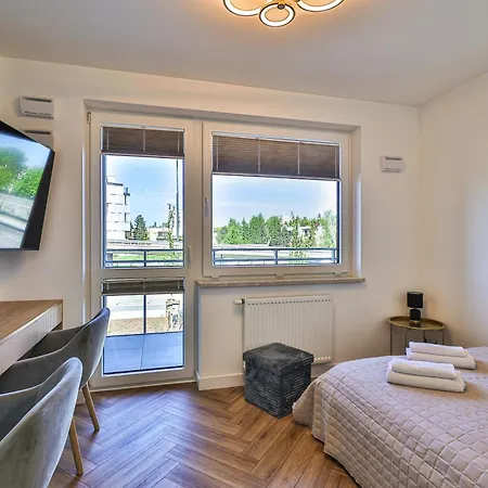 Pileckiego 59 Z Balkonem Bezplatny Parking By Perfect Apartamento