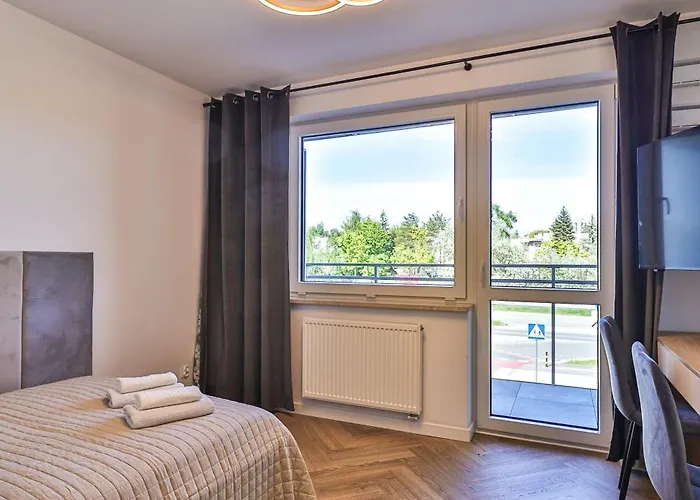 Pileckiego 59 Z Balkonem Bezplatny Parking By Perfect وارسو